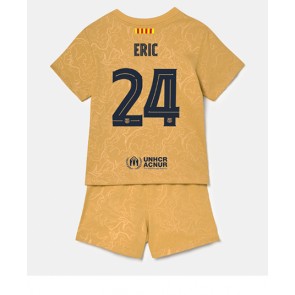 Barcelona Eric Garcia #24 babykläder Bortatröja barn 2022-23 Korta ärmar (+ Korta byxor)